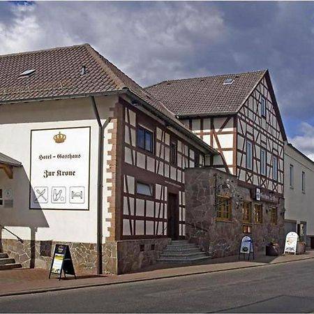 Hotel Zur Krone Ronneburg (Hessen) Exterior foto